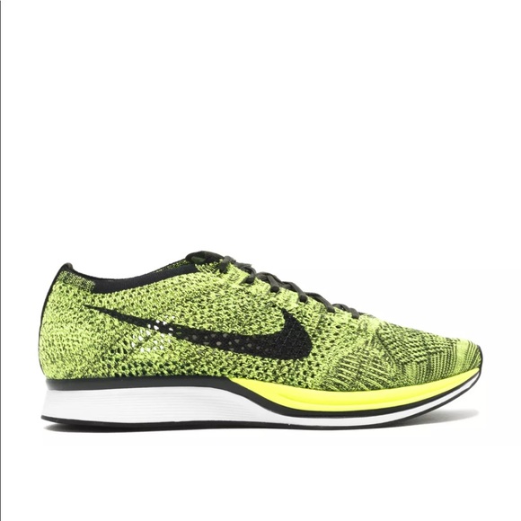 flyknit racer volt sequoia